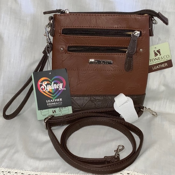 Stone & Co. Bags Stone Co 3 In Leather Crossbody The Sydney Bag